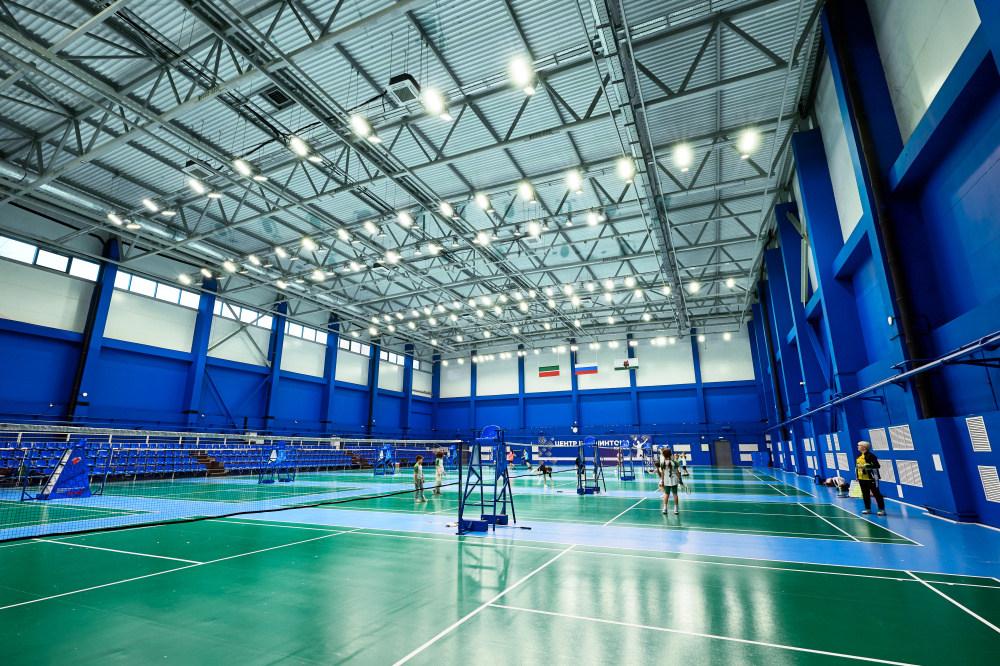 Bright light for tennis stars